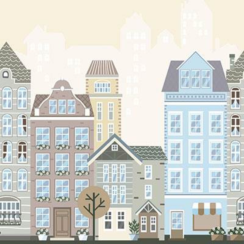 8903-2 Ada Kids Duvar Kağıdı – Çocuklar İçin Eğlenceli ve Renkli Desenler