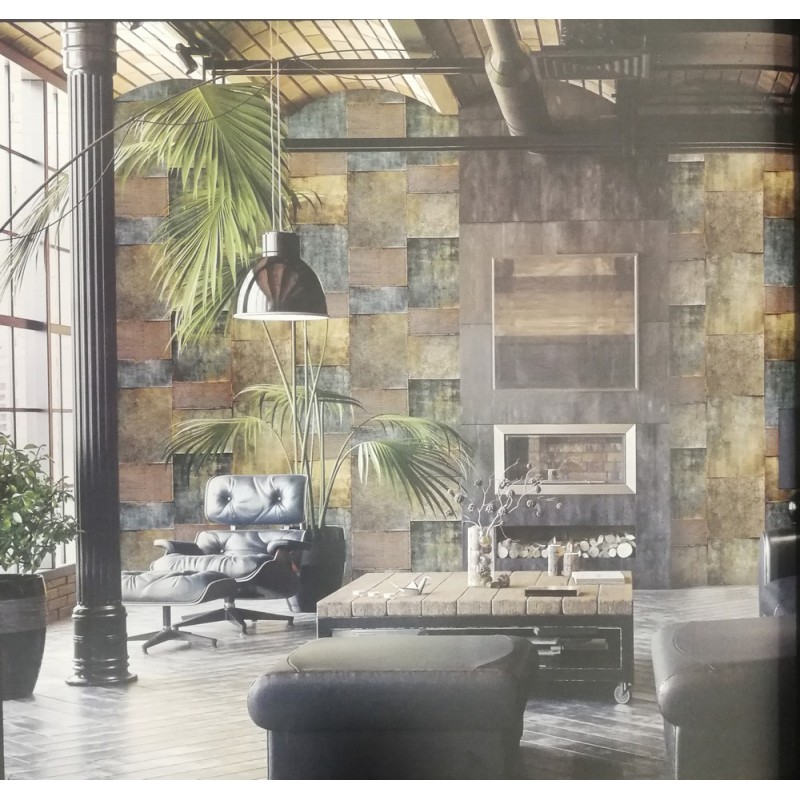 1215-1 Octagon Duvar Kağıdı Modeli