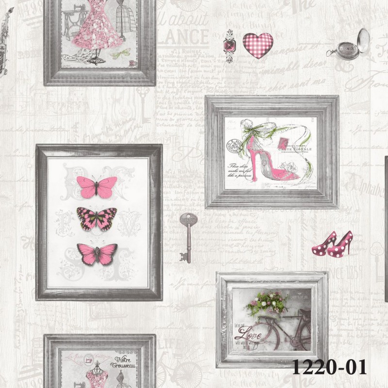 1220-01 Deco Junior Duvar Kağıdı ile Çocuk Odalarına Renkli Hayaller Katın