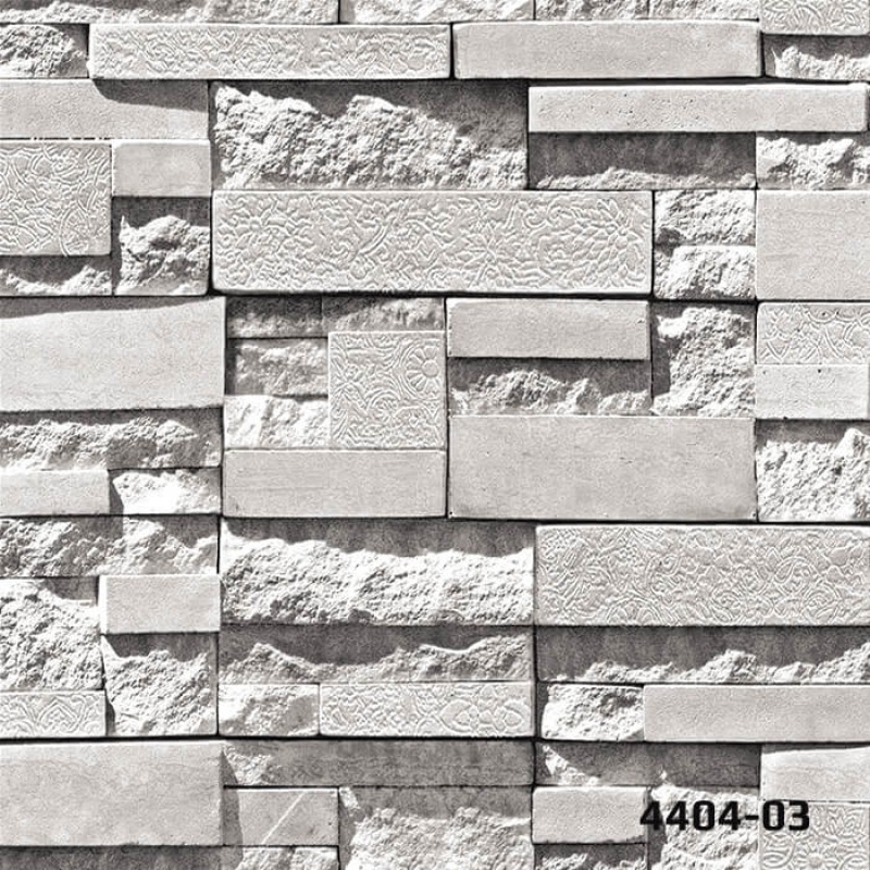 4404-03 Deco Stone Duvar Kağıdı ile Taş Dokulu Şıklık
