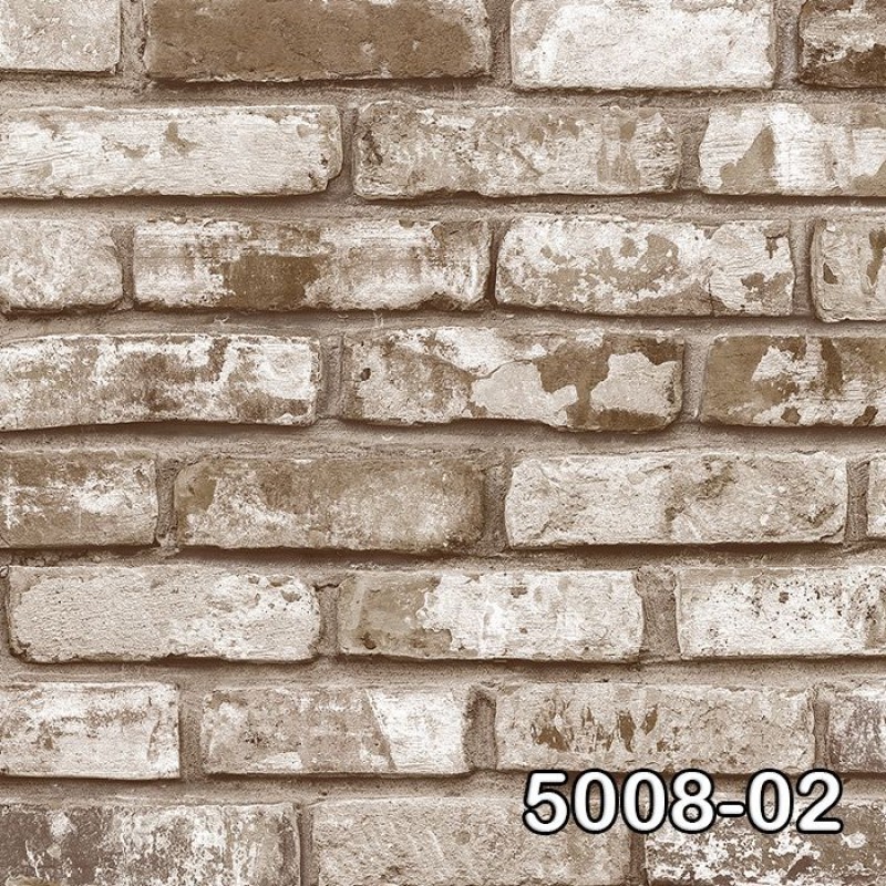 5008-02 Deco Stone Duvar Kağıdı ile Taş Dokulu Şıklık
