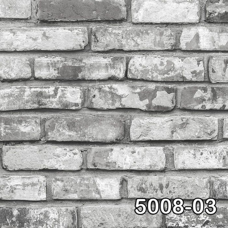 5008-03 Deco Stone Duvar Kağıdı ile Taş Dokulu Şıklık