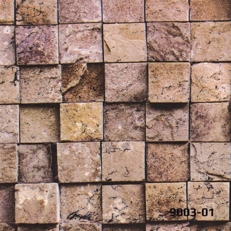 9003-01 Deco Stone Duvar Kağıdı ile Taş Dokulu Şıklık