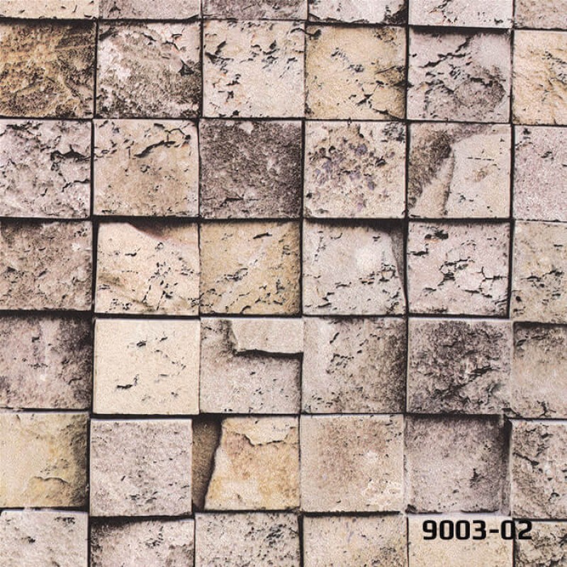 9003-02 Deco Stone Duvar Kağıdı ile Taş Dokulu Şıklık