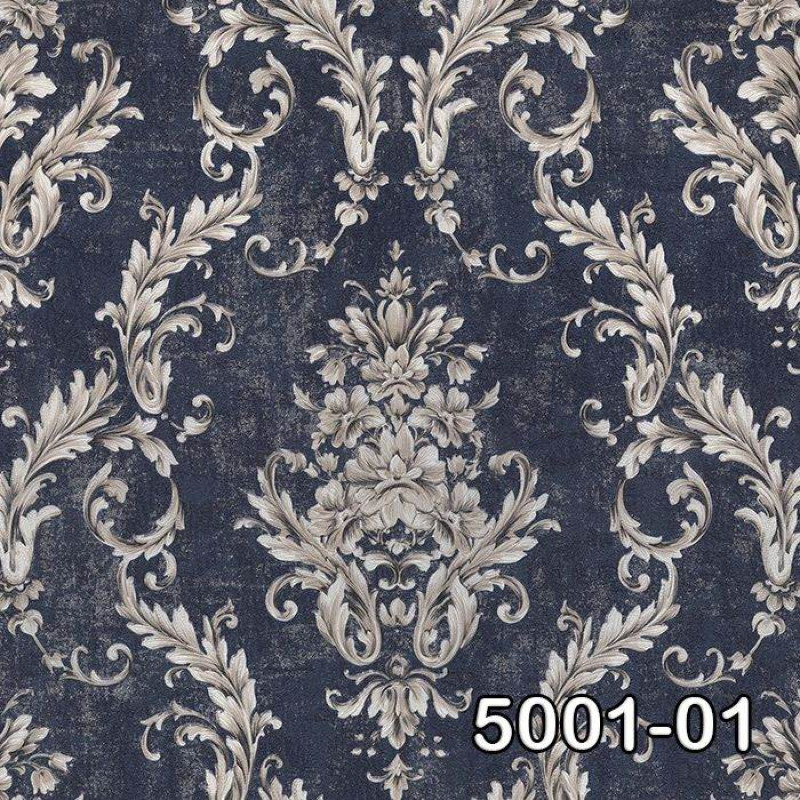5001-01 Retro Duvar Kağıdı