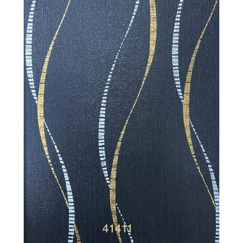 41411 Royal Black Duvar Kağıdı