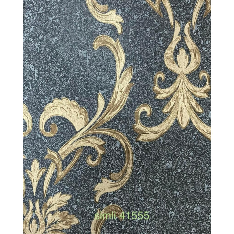 41555 Royal Black Duvar Kağıdı
