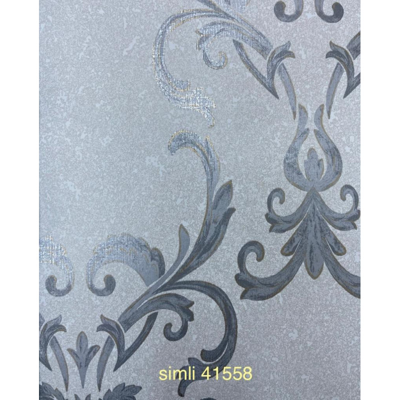 41558 Royal Black Duvar Kağıdı