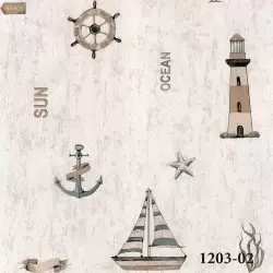 1203-02 Deco Junior Duvar Kağıdı ile Çocuk Odalarına Renkli Hayaller Katın