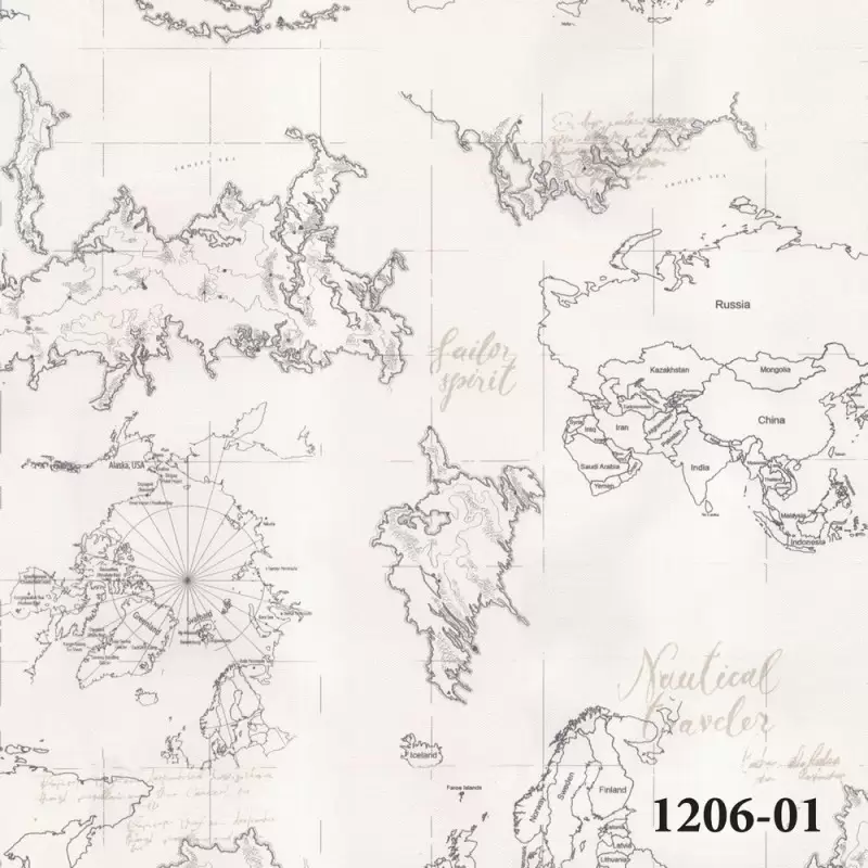 1206-01 Deco Junior Duvar Kağıdı ile Çocuk Odalarına Renkli Hayaller Katın