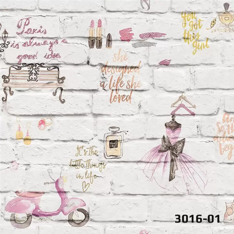 3016-01 Deco Stone Duvar Kağıdı ile Taş Dokulu Şıklık