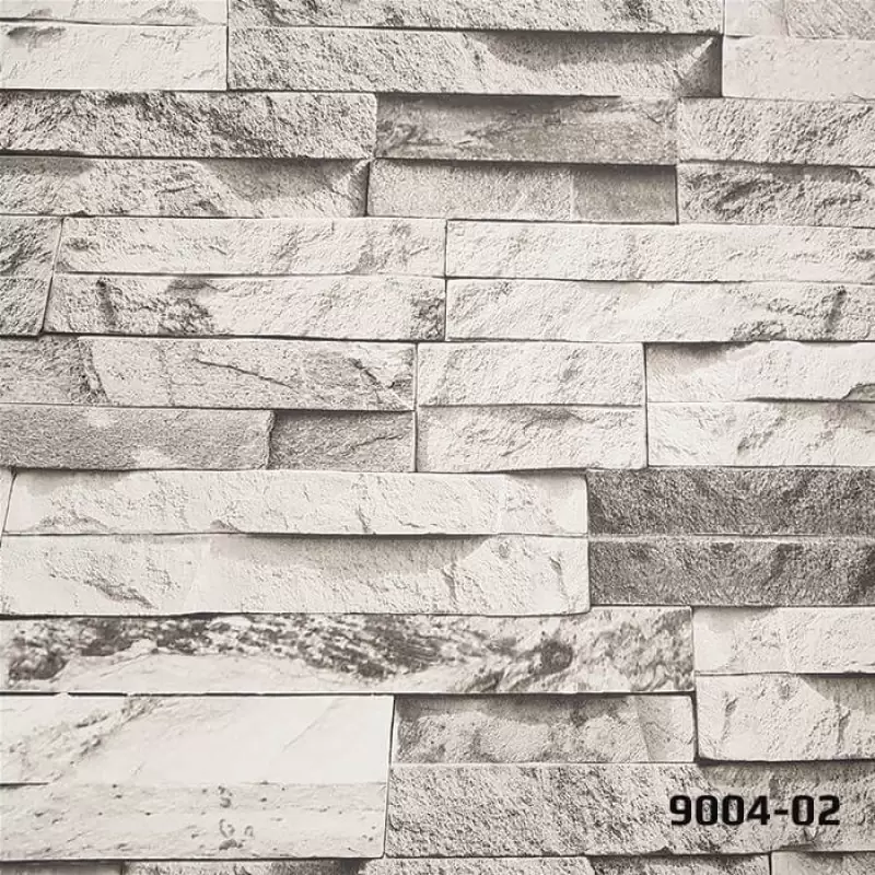 9004-02 Deco Stone Duvar Kağıdı ile Taş Dokulu Şıklık