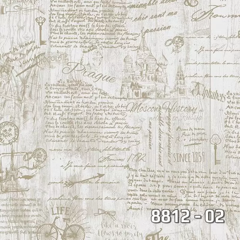 8812-02 Royal Port Duvar Kağıdı ile Klasik Zarafeti Yakalayın