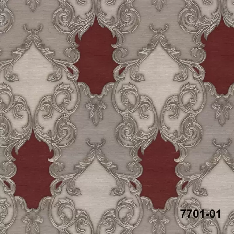 7701-01 Vitoria Duvar Kağıdı ile Klasik ve Zarif Mekanlar Yaratın